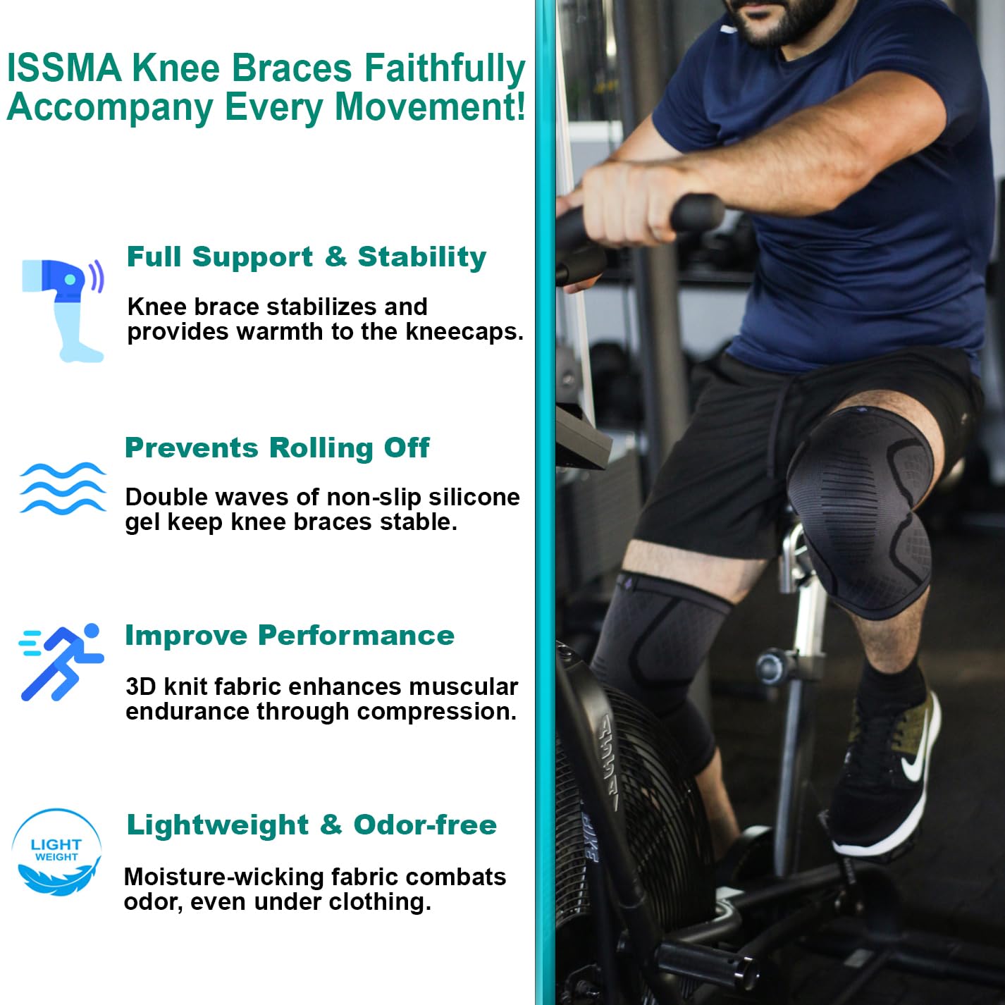 Ovation Standard Pneumatic Walker Gray - Large