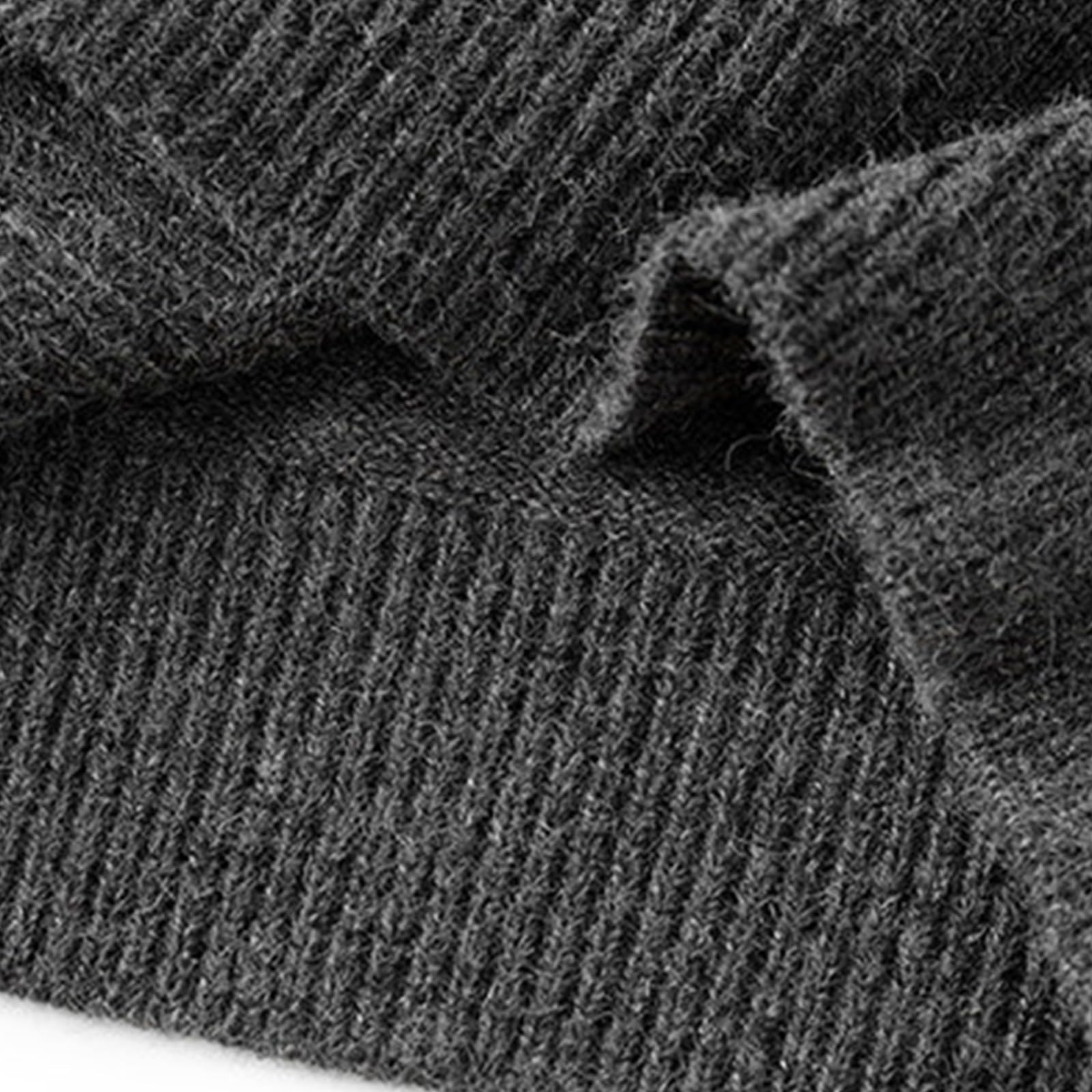 Maglione da Uomo a Due Pezzi in Maglia, Capospalla Casual in Maglia
