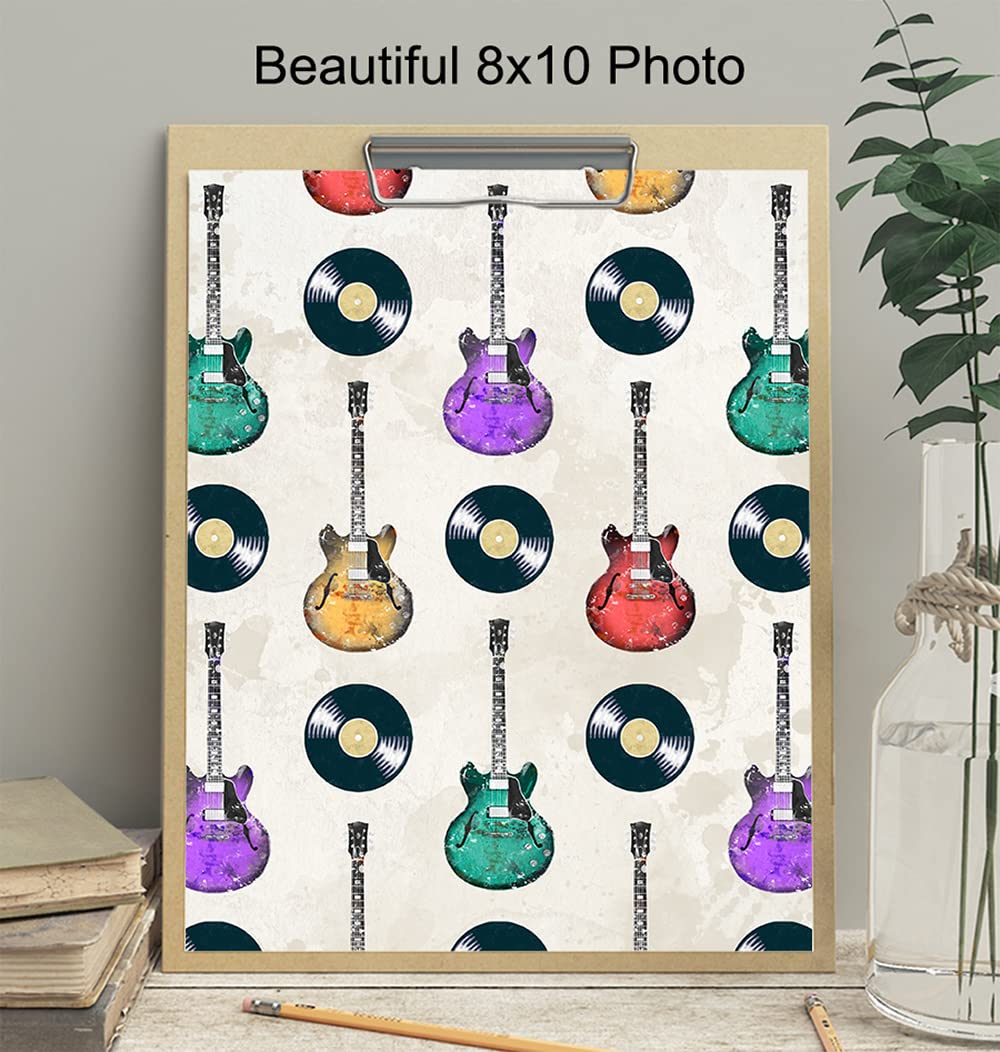 Amazon.com: YELLOWBIRD ART & DESIGN Vintage Music Wall Art