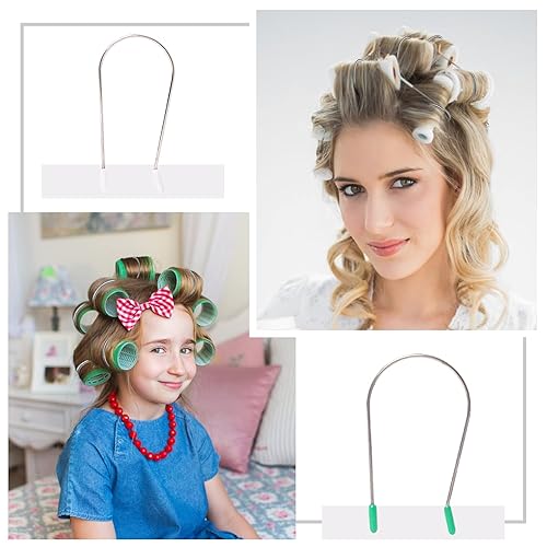 Miniatura 7 de Vin Beauty Kit de repuesto de clips para rizadores calientes, 16 piezas de clips de rodillo caliente para rodillos eléctricos, pasadores de