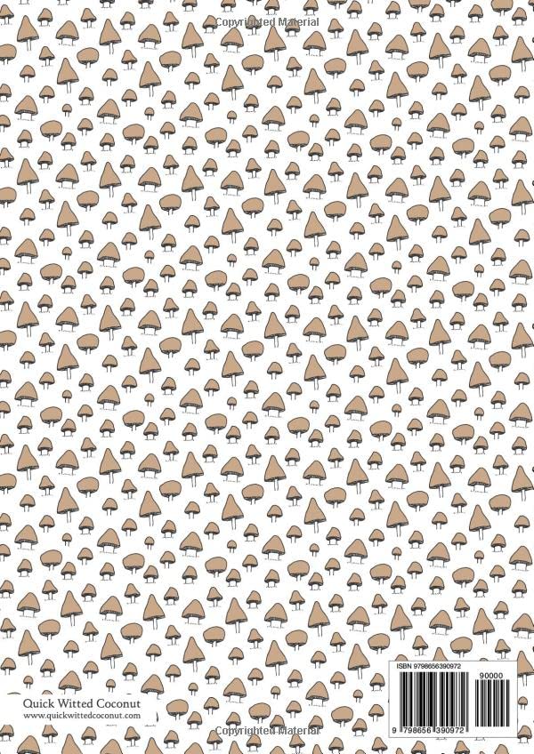 One Million Mushrooms Notebook, Lined Pages - Image 2
