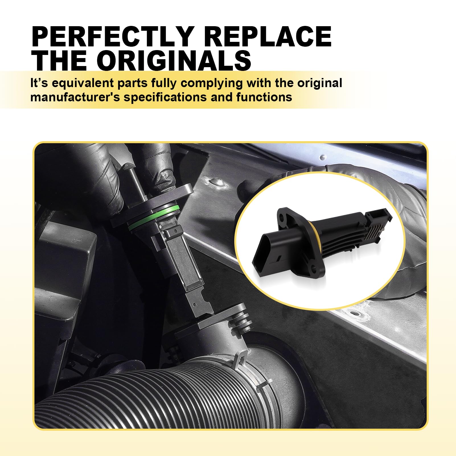 Débitmètre D'air Pour Passat B6 Golf 4 Polo 9N 722684080, Touareg Caddy Jetta T4 T5 Galaxy Alhambra Cordoba Leon Octavia Superb Capteur 028906461X Capteur Débit Masse D’air