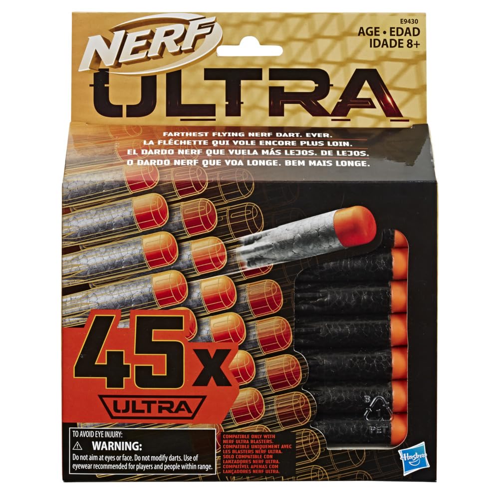 NerfUltra 45-Dart Refill Pack -- Includes 45 Official Nerf Ultra Darts -- Compatible Only with Nerf Ultra Blasters