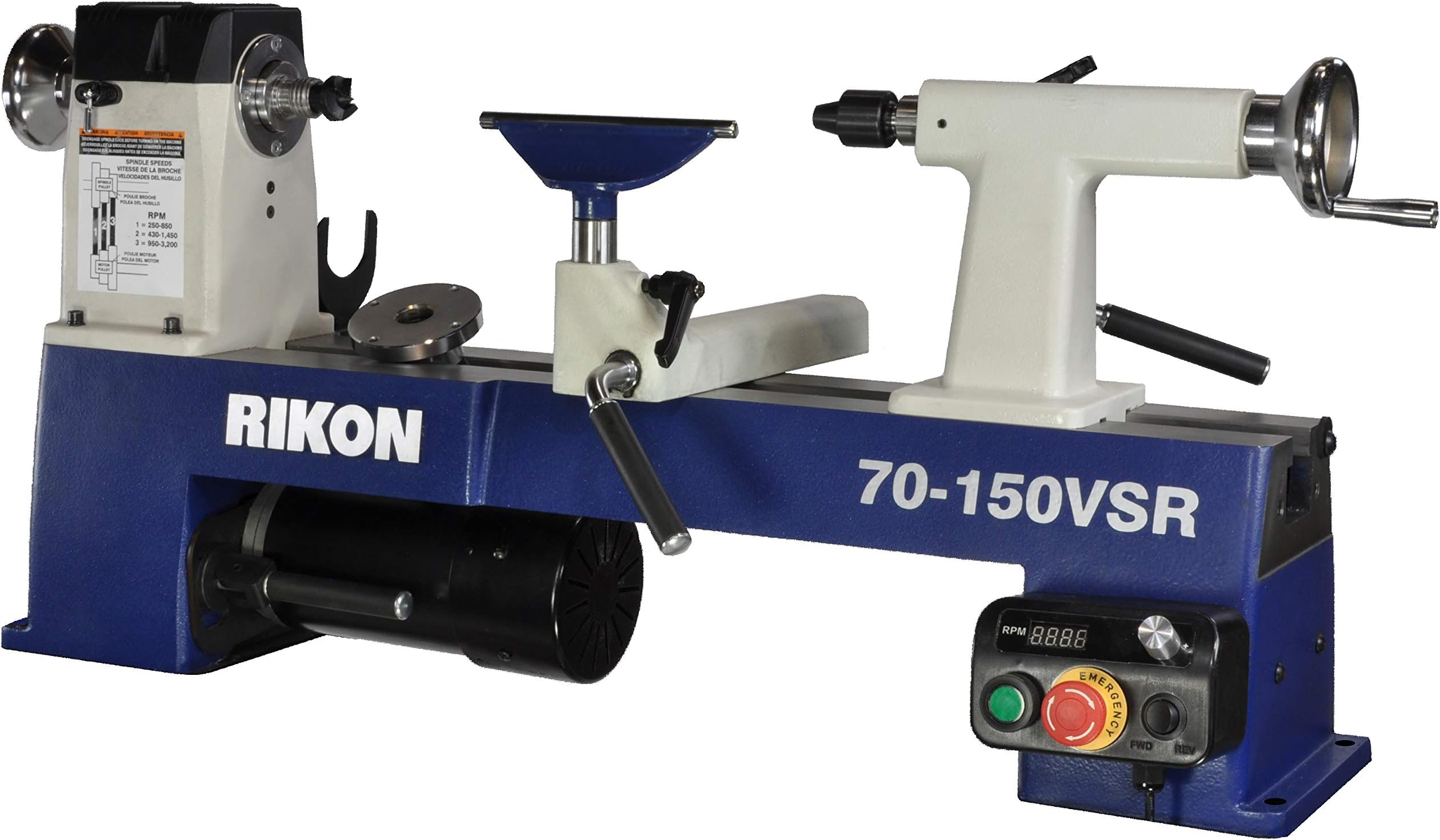 RIKON Power ToolsVSR MIDI Lathe (RIK-70-150VSR)