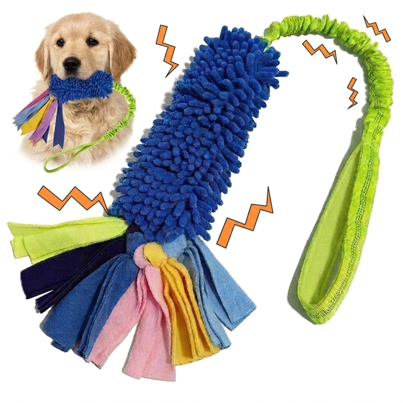 Soiftra Tug Toys for Dogs,Squeaky Sound,25.6inch
