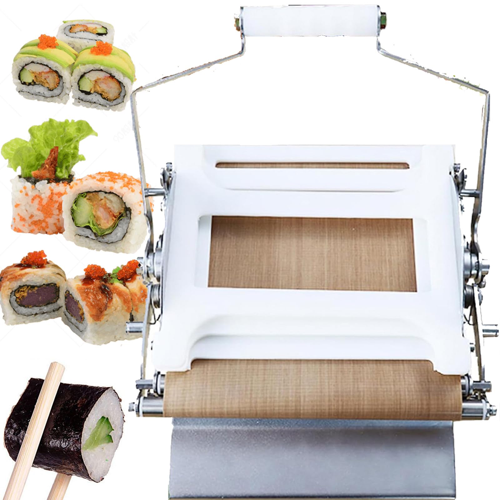 AYCDL Sushi Maker,Rice Roll Mould Kit, Commercial Round Sushi Cutter,for Home DIY,Restaurants, Kitchens