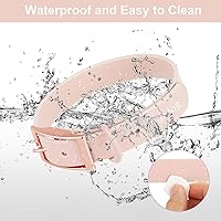 Vista 3 de Wisedog Waterproof Dog Collar: Multiple Adjust 7" to 23.6", Soft Rubber Coated Webbing, Easy to Clean, for Small Medium Large Dogs