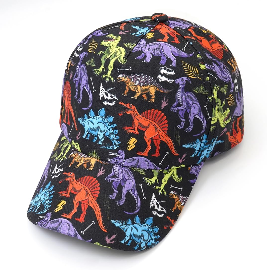 Kids Baseball Cap Toddler Sun Hats Adjustable Summer Hat for Boys Girls 2-4Years