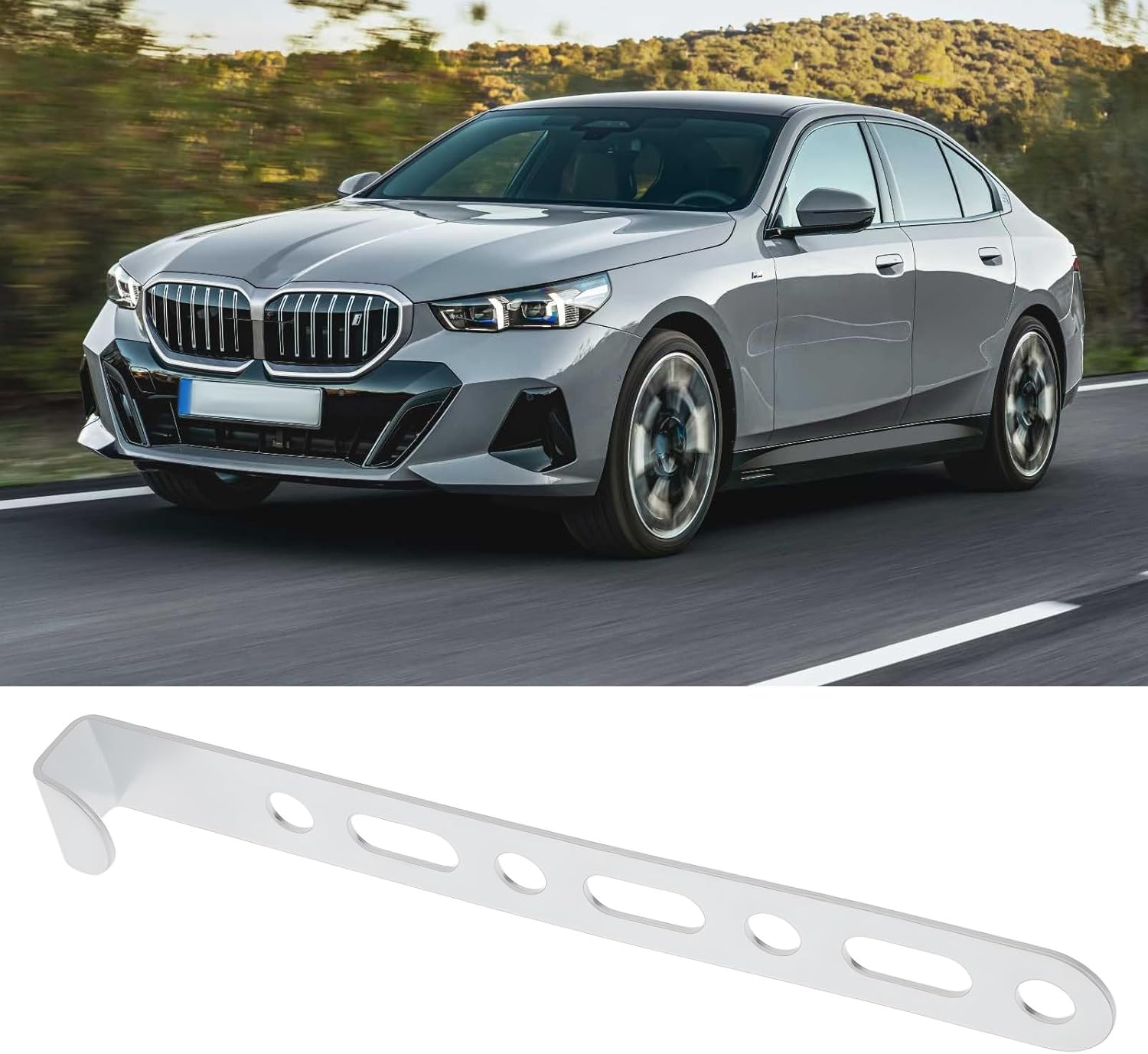 eMagTech 2X Car Engine Air Intake Filter Fixing Bracket Aluminum Alloy Suitable for Most Cars