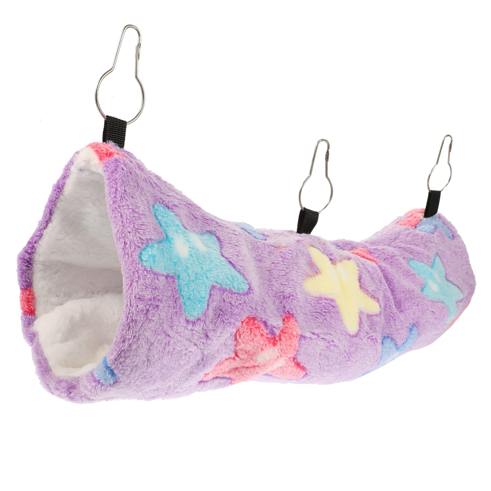 POPETPOP 2pezzi Hamster Tunnel Hammock Cotone Per Criceti e Piccoli Animali Nido Comodo e Caldo Accessori Per Gabbie Di Furetto e Cincillà Adatto Per Tutte Le Stagioni Materiale Sicuro e
