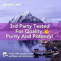 Vista 7 de Premom Vitaminas prenatales para mujeres y aceite de pescado prenatal DHA - Concepción para ella Multivitamínica: 27 nutrientes + triglicérido Omega