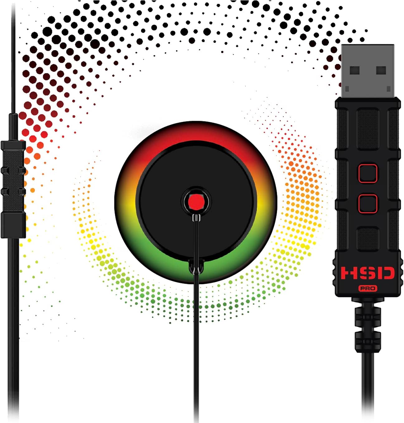 - Hipshotdot PRO Color and Brightness Control Dot LED Aim Assist Mod for Gaming TV Compatible with Xbox, PlayStation, Nintendo and PC - Works with All Shooter Video Games and FPS or TPS