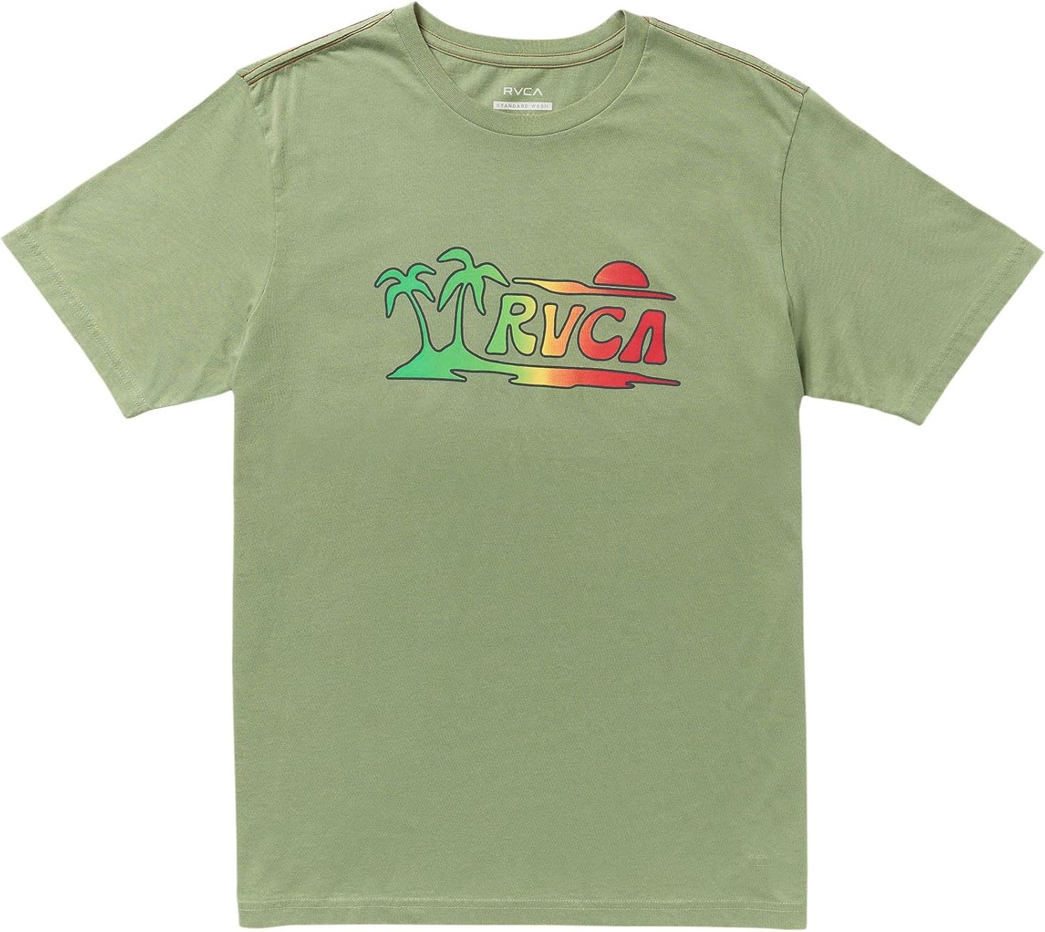 RVCA Mens Men's Vibrations Ss Short Sleeve Tee
