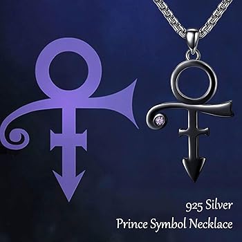 Princeネックレス Amazon | HUKKUN プリンスシンボルネックレス スターリングシルバー