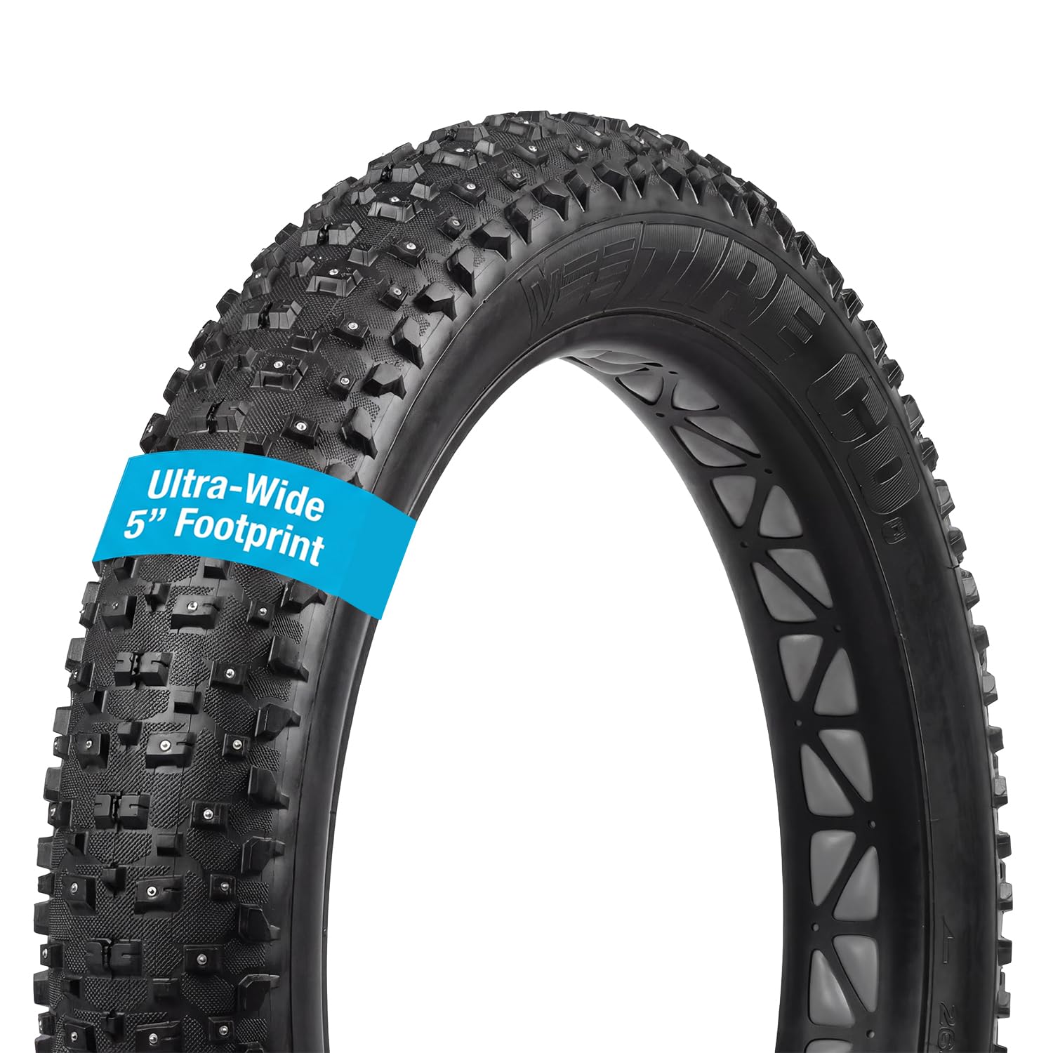 Amazon.com : Vee Snow Shoe XL 26x4.80 Studded, Black : Sports
