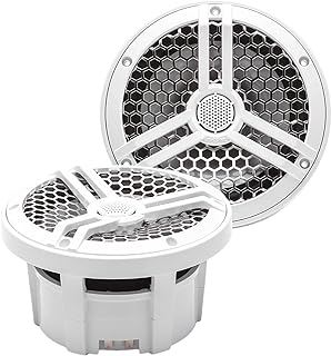Skar Audio SK65M Marine 6.5" Full Range 2-Way 320 Watt Coaxial Speakers (Pair)