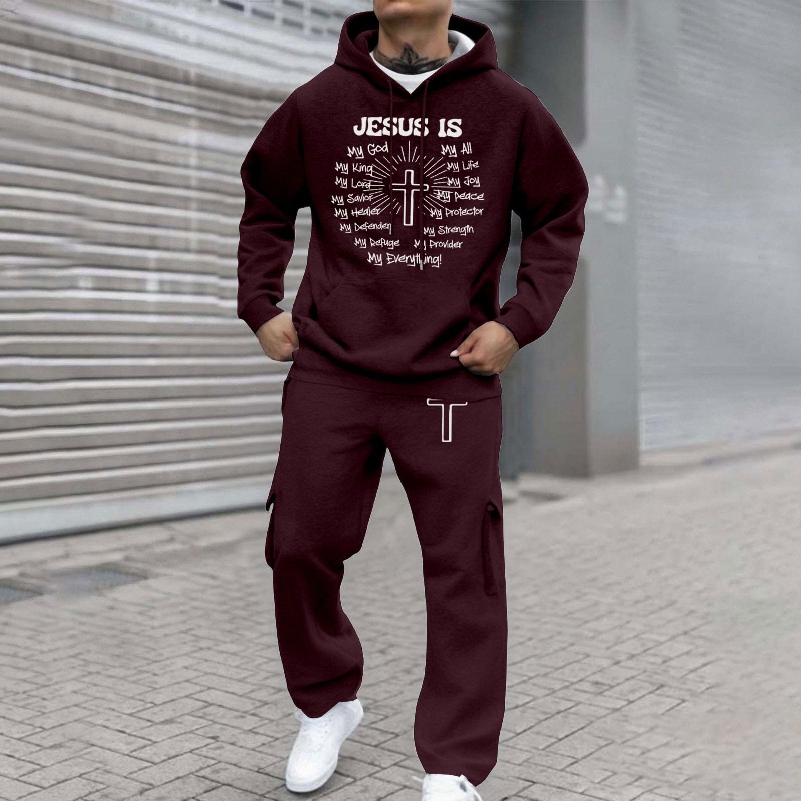 Camicia Manica Lunga per il tempo libero giacche pantaloni Abiti da Yoga Tuta Completa Uomo 2 Pezzi Lino Cotone