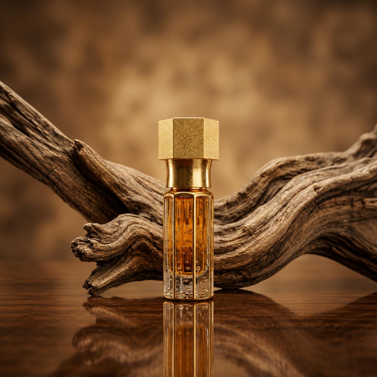 Golden Oud Attar Perfume Oil for Men & Women | Premium Alcohol-Free Long Lasting Attar | Saffron, Rose, Lavender, Bakhoor, Jasmine, Orchid, Agarwood, Amber & Patchouli | Concentrated Roll-On Fragrance | 3ml-image-7