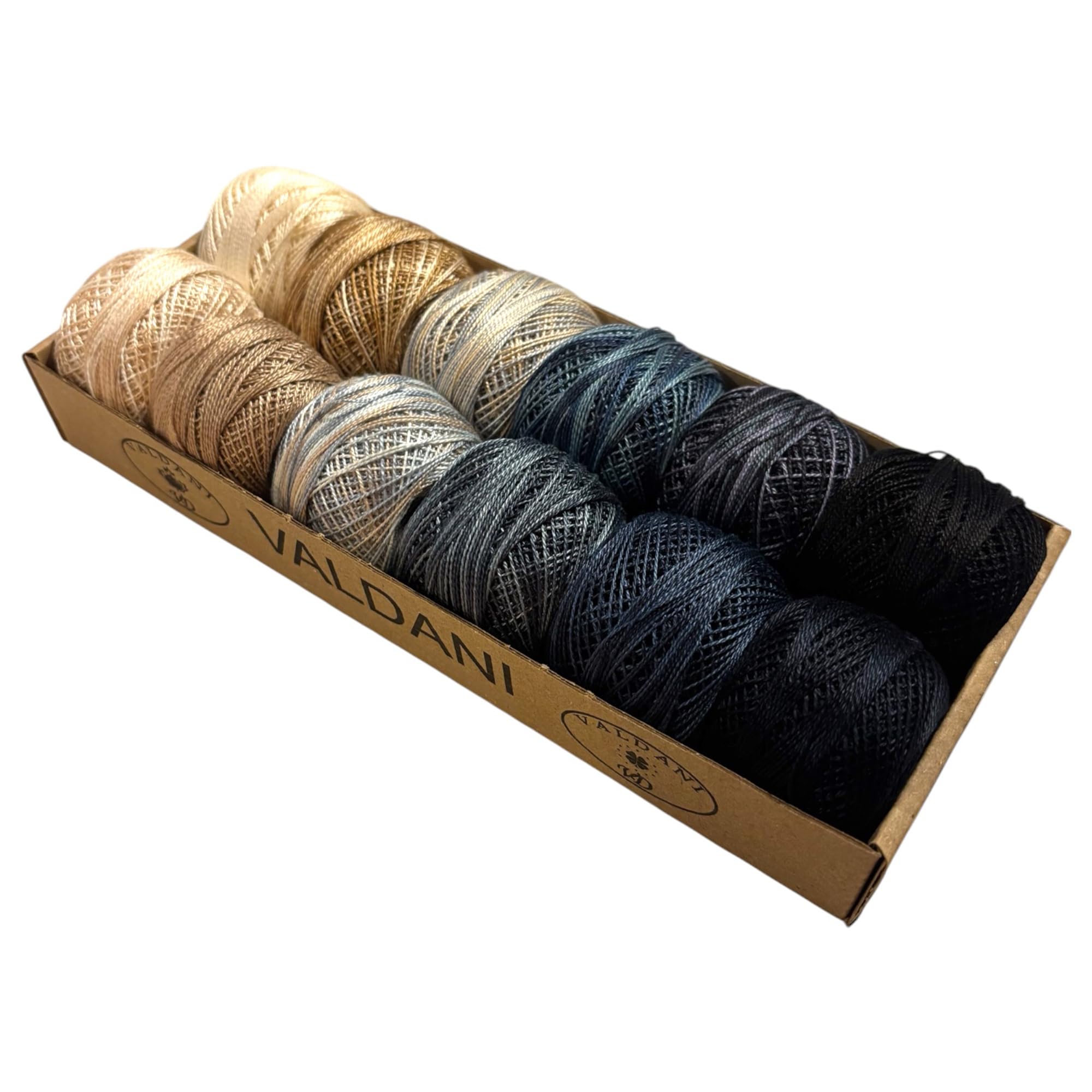 Valdani Pearl Cotton Sz 12 | Snowman Gatherings | 109 Yds/Ball