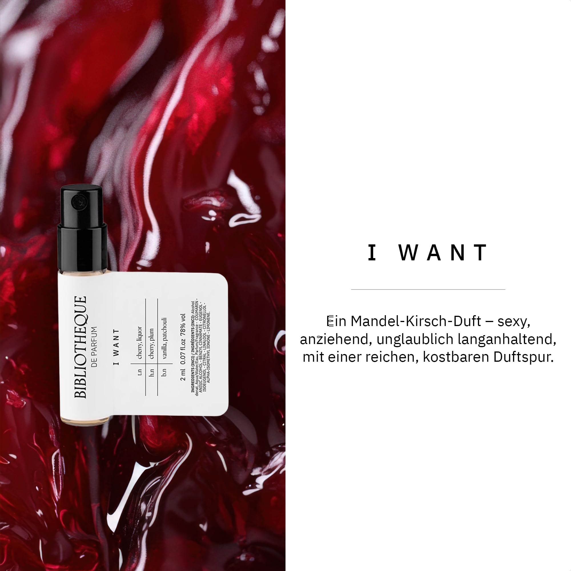 Bibliotheque de Parfum Warm & Addictive Set, Eau de Parfum für Damen, sinnliches und anziehendes Mini Parfüm Set mit 5 langanhaltenden Nischendüften, Geschenkset für Frauen (5x2ml)