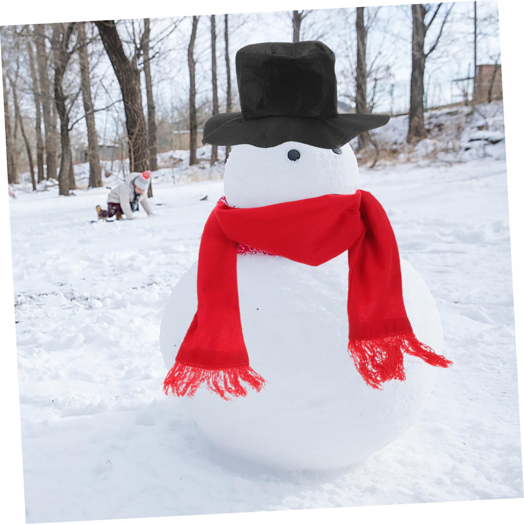 Cabilock 5 Sets DIY Weihnachtsschneemann Weihnachtsdekor Schneemänner Weihnachten Schneemann DIY Bastelknöpfe Kit Schneemannkostüm Weihnachtsbaumschmuck Weihnachtsschneekugel Rentier