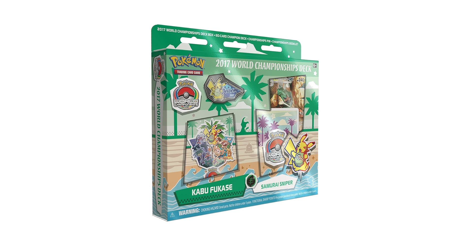 Amazon.com: Pokemon 2017 World Championship Decidueye-GX