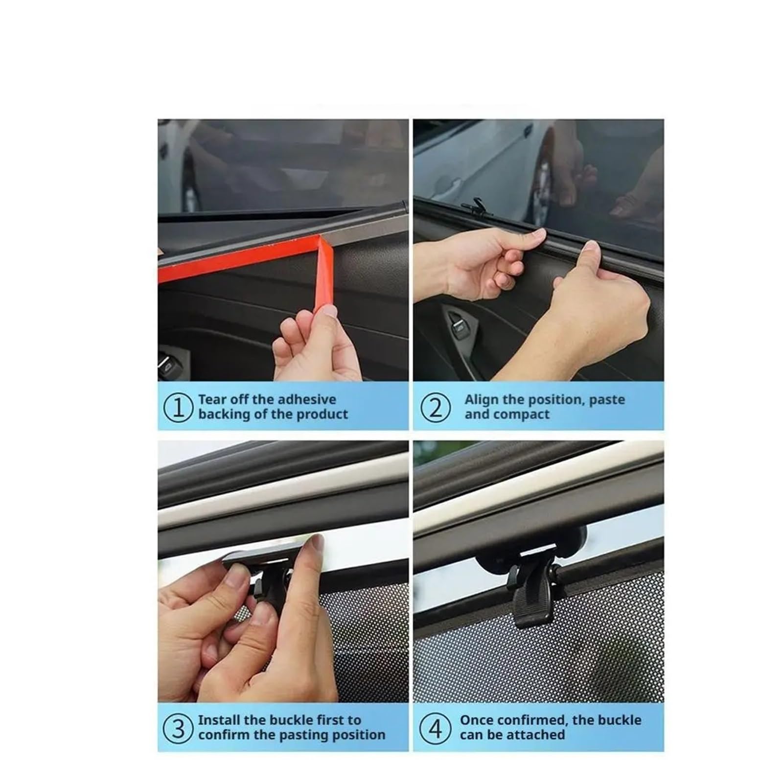 Coche Parasol Lateral Parasol Conductor Cortina Enrollable Coche