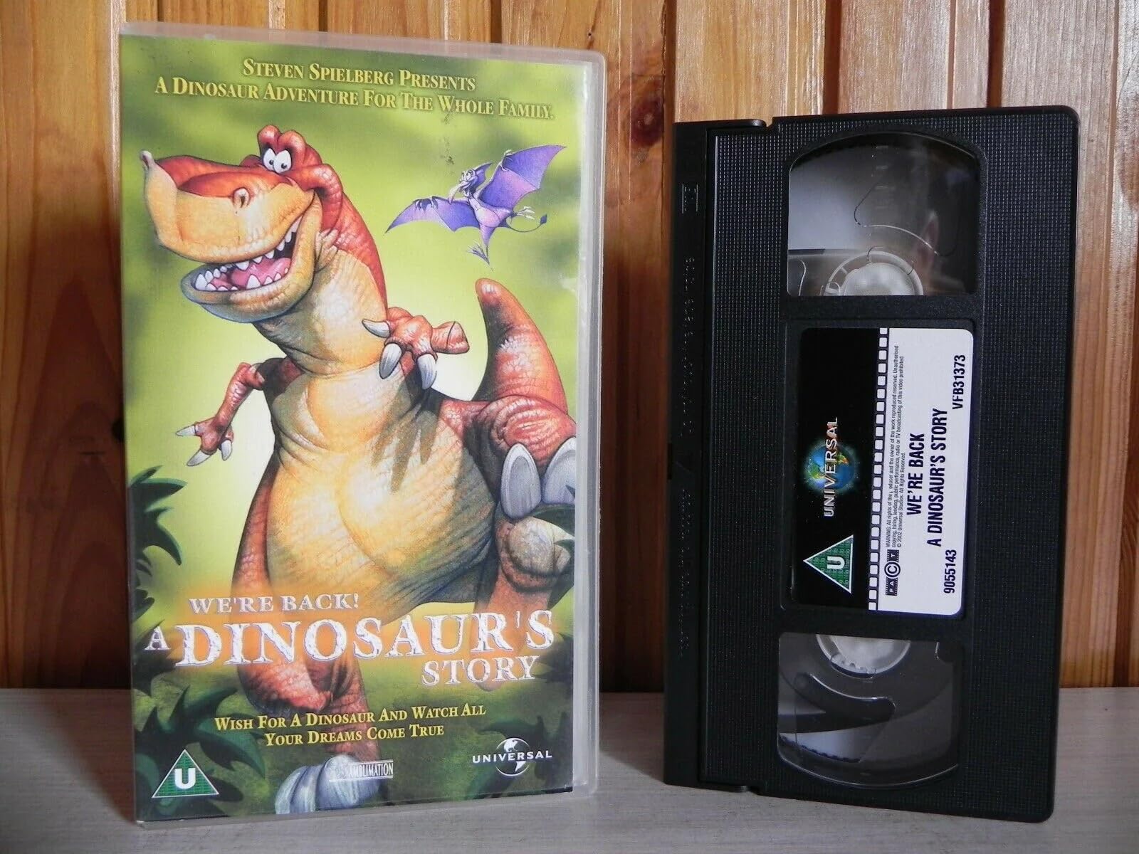 We're Back! A Dinosaur's Story [VHS]