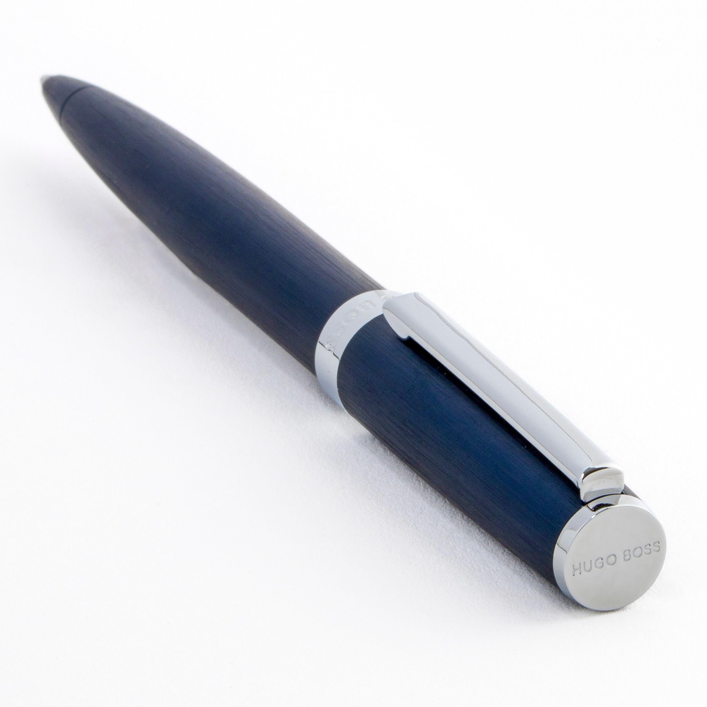 HUGO BOSS Długopis Gear Brushed Navy