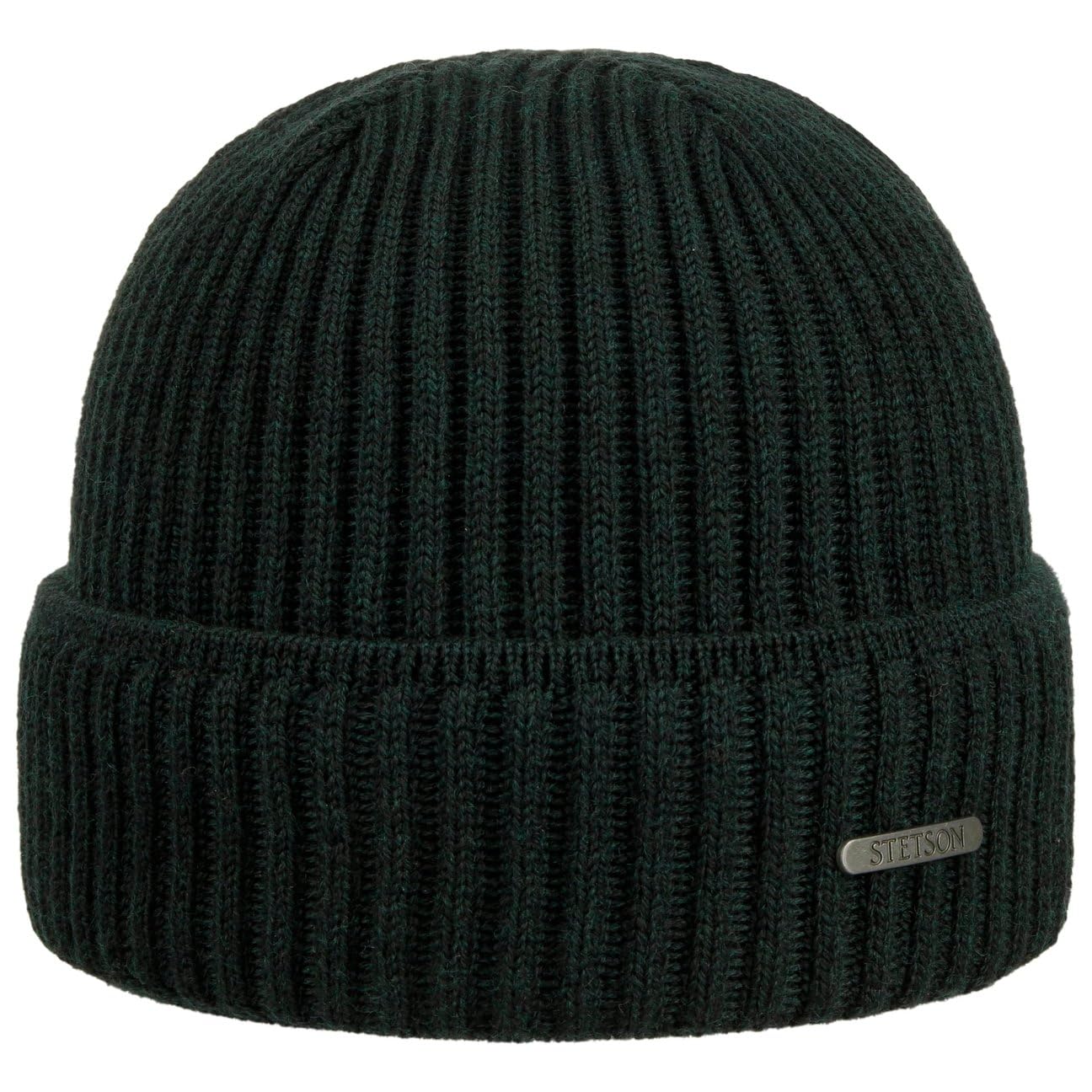 STETSON Parkman czapka dzianinowa z mankietem Wyprodukowano we Wloszech Unisex Jesien Zima