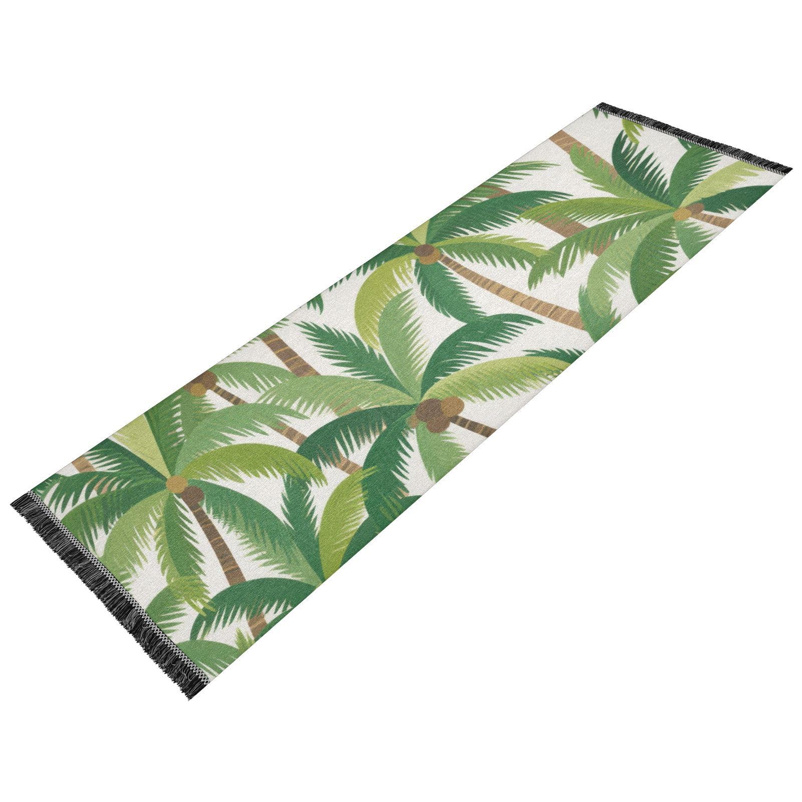 Tapis de couloir lavable avec dossier antidérapant pour évier et cuisine
