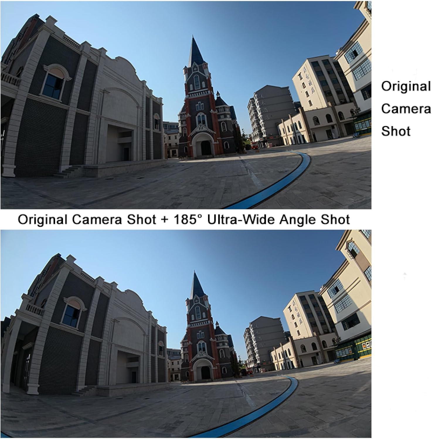 185° Wide Angle Lens for DJI OSMO Action 6, OSMO Action 6 Boost Lens, Boosts Action Camera Shots or DJI OSMO Action 6 Lens Accessories