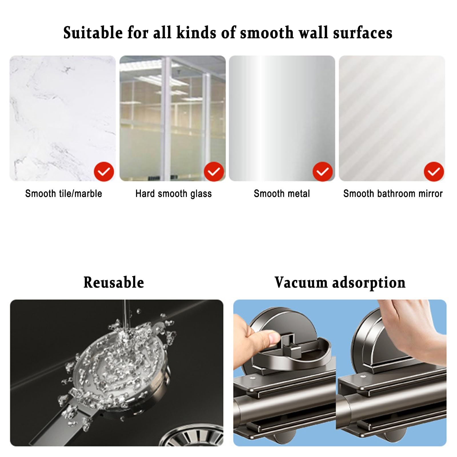Wäscheständer Wandmontage, Wäscheständer Wandmontage Mit Saugnapf, Platzsparend, Nicht Leicht Zu Fallen, Schnelles Wäschetrocknen, Für Badezimmer, Balkon, Schlafzimmer, Faltbarer Wand-Wäscheständer(Wh