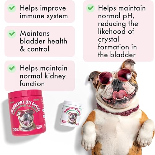 Miniatura 36 de Allergy Relief Chews for Dogs & Immune & Digestive Supplement with Wild Salmon Oil Kelp Colostrum Turmeric Probiotics & Bee Pollen for Seasonal