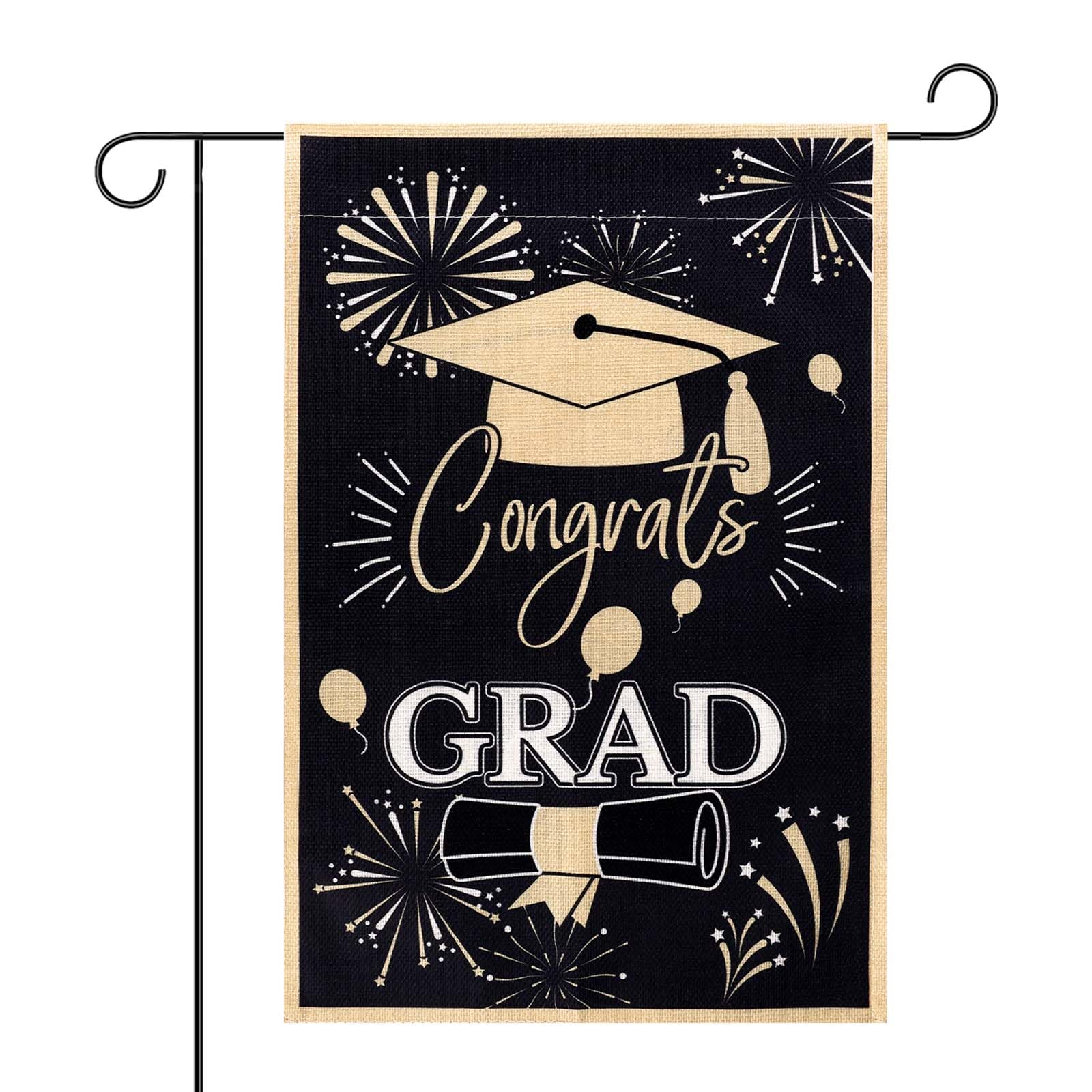 Amazon.com : lasuroa Class of 2026 Graduation Garden Flag, 45x30cm