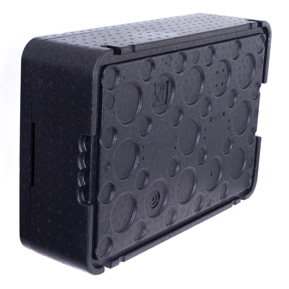 Allpax Thermobox 21 Liter - GN 1/1 mit Deckel - 60 x 40 x 16,6 cm - mit Griffmulden - Isolierbox, Kühlbox, Warmhaltebox