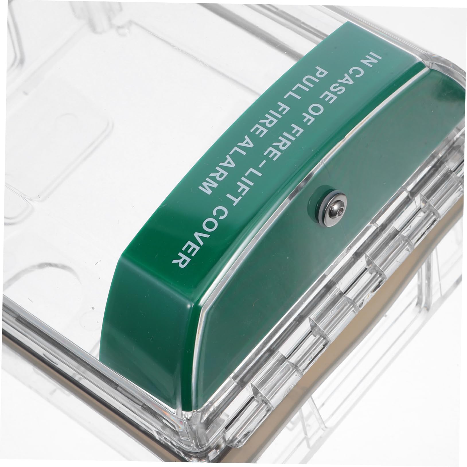 NUOBESTY Capucha Protectora para Interruptor de Parada Funda Plástica para Alarmas y Sistemas de Seguridad