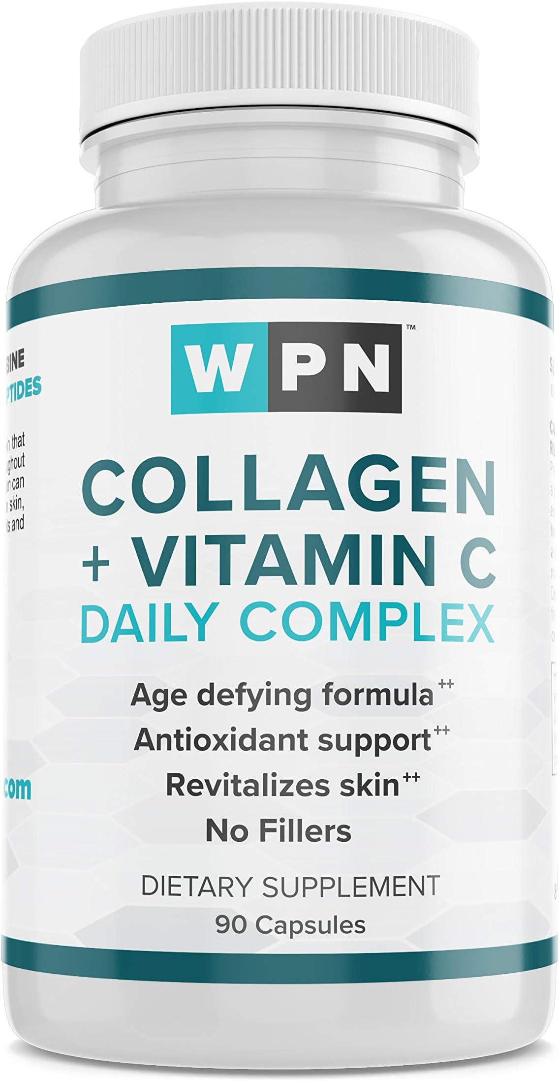 WPN Collagen + Vitamin C Daily Complex 6000mg Type I and III