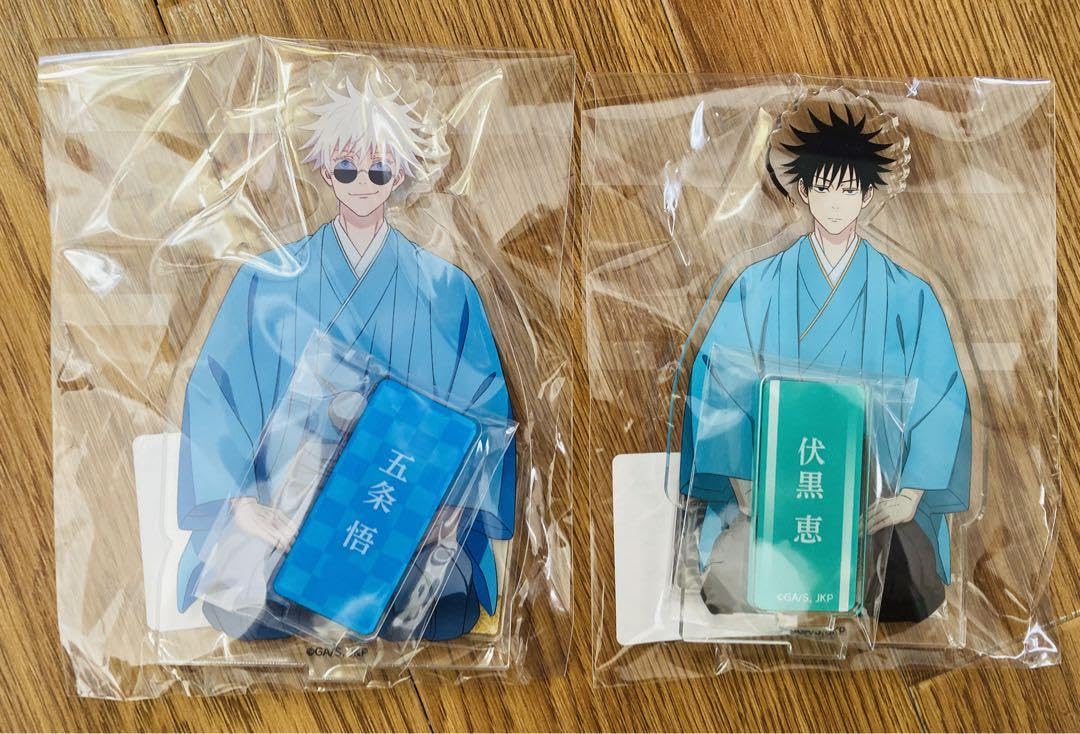 Amazon.co.jp: 呪術廻戦 KITTE 着物 アクリルスタンド アクスタ 五条悟