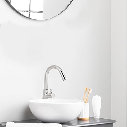 TAPSA Premium Stainless Steel Sink Cock for Bathroom, M3, Pack of 1 Sink Cock
