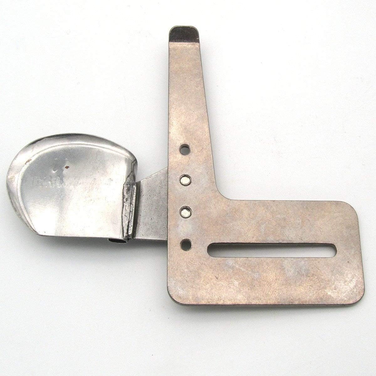 KUNPENG -1PCS #KP-222 Short Tail Hemmer Attachment Folder FIT for Single Needle lockstitch Sewing Machine (Tape Size:1/4)