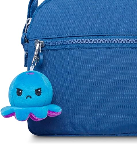 Miniatura 2 de TeeTurtle - Llavero de peluche (pulpo azul enojado)