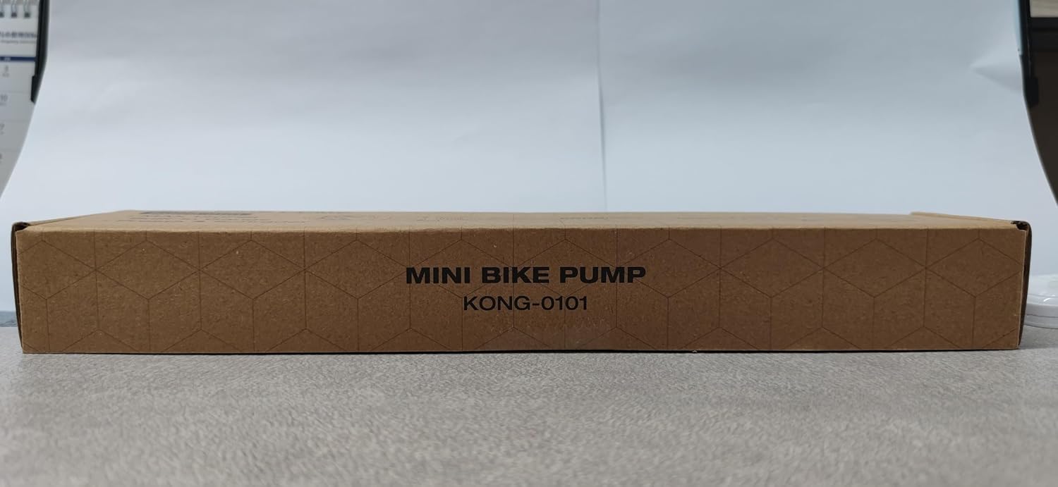 KONG MING CAR Bicycle Pump, 120 PSI Bicycle Pump, All Valves, Compact for Presta and Schrader and Dunlop Valves, Mini Bicycle Floor Pump for Road Bike, Mountain Bike 13 717R5FnSC7L. AC SL1500
