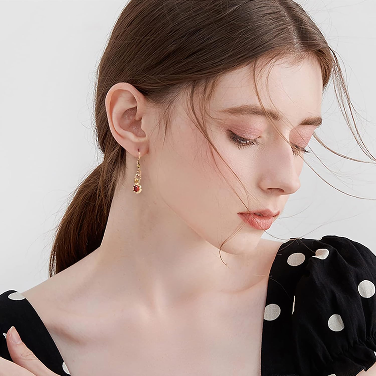 KitBeads 20pcs Real Gold Round Crystal Bead Cubic Zirconia Charms for Jewelry Making - Image 6