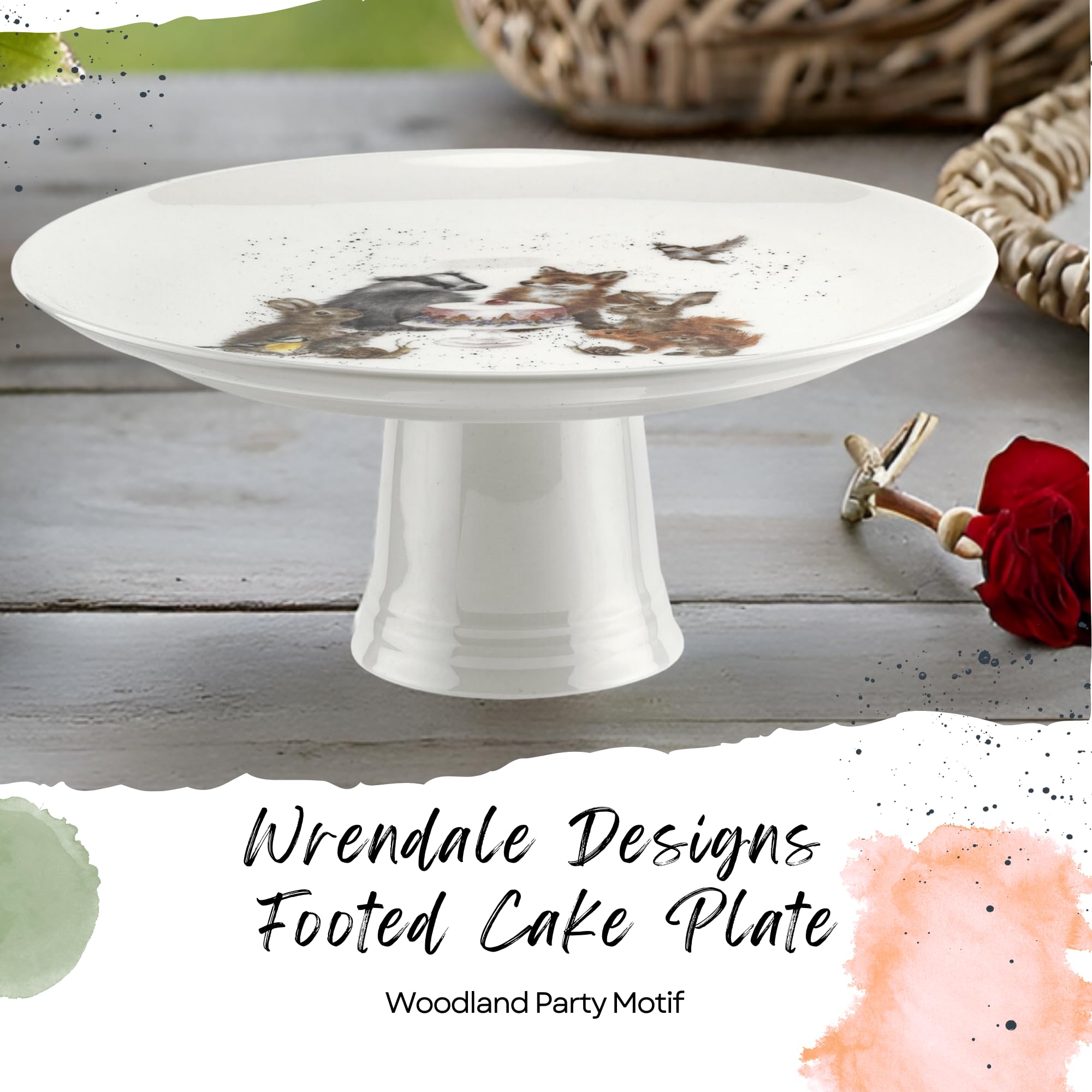 ロイヤルウースター⑦レンデールデザイン ケーキスタンド ロイヤル