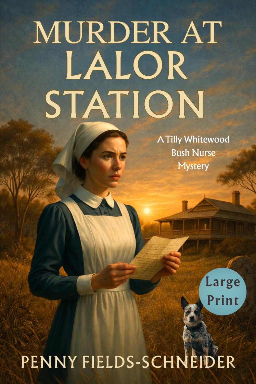Murder at Lalor Station - A Tilly Whitewood Bush Nurse Mystery: Large Print