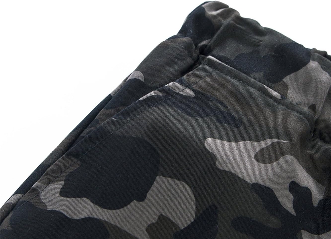 Mens Camo Joggers Pants Drawstring Casual Camouflage Jogger Sweatpants Sport Stretch Trousers Slim fit… - Image 4