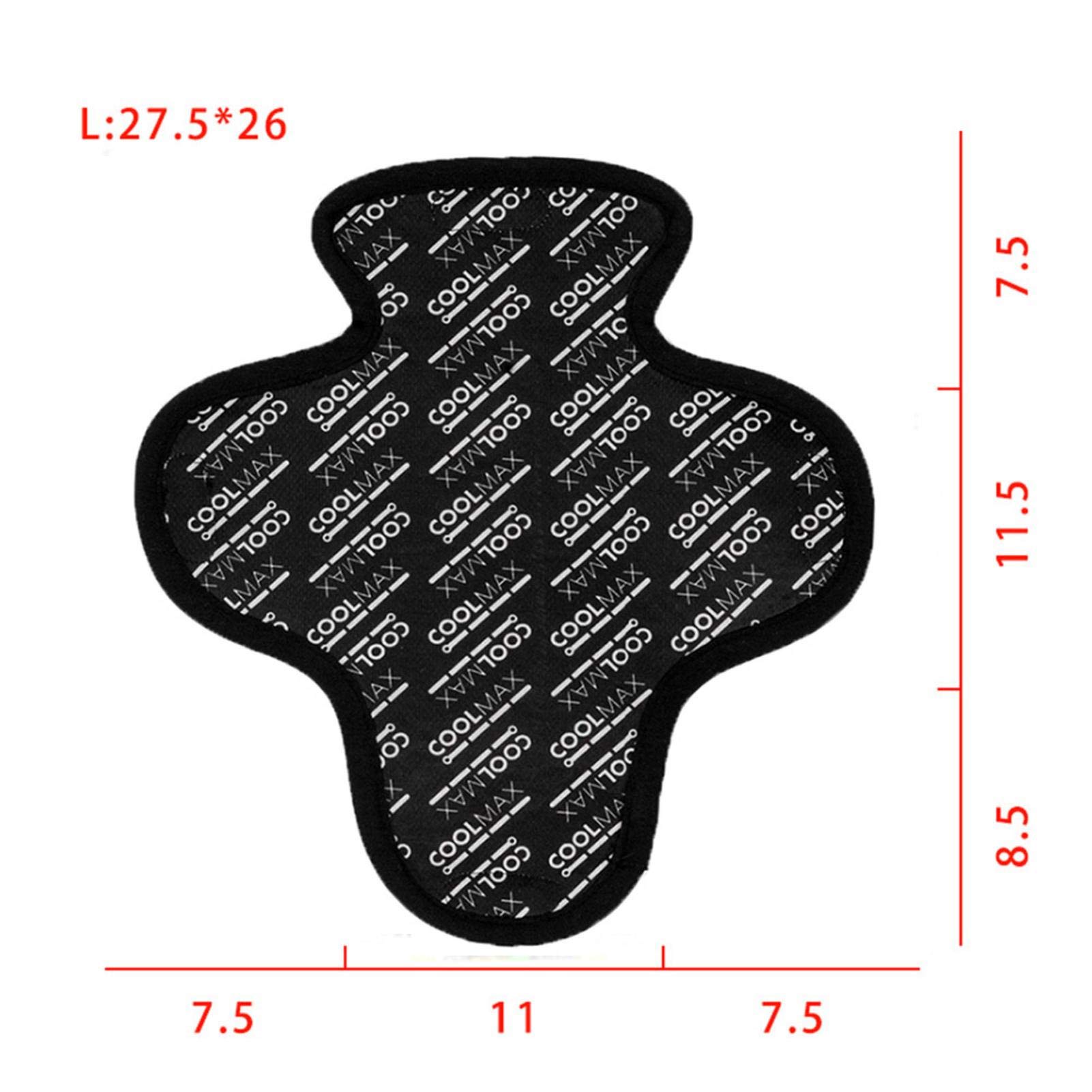 Cuscino per Casco da Motociclista, Kit di Riempimento Anti-Collisione, Rivestimento Interno ad Asciugatura Rapida e Traspirante