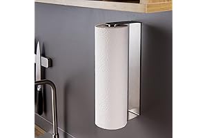 ZUNTO Paper Towel Holder Under Cabinet - The Ultimate Solution for Bathroom Convenience