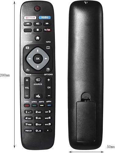 Miniatura 7 de Nuevo control remoto universal para Philips TV reemplazo remoto para LCD LED 4K UHD Smart TV NH500UP